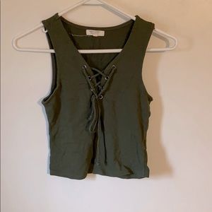 Crop tank top